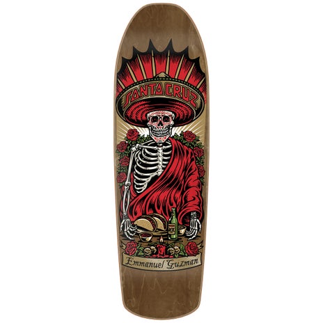Santa Cruz Divine Diner Skateboard Deck in Guzman