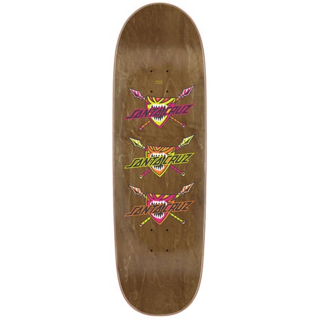 Santa Cruz Firedance Egg Skateboard Deck in Alba