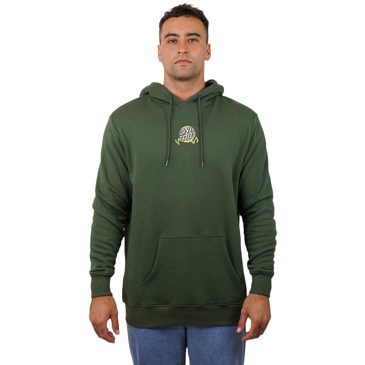 SANTA CRUZ フーディ XL ダークグリーン Santa Cruz Toxic Hand Dark Green Hoodie | Zumiez