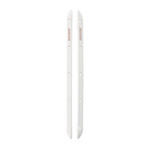 Santa Cruz Slimline HSR Skateboard Rails in White