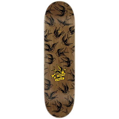 Santa Cruz Sparrows Pro Skateboard Deck in Sommer