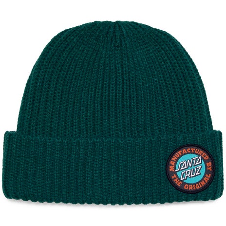 Santa Cruz Speed MFG Dot Beanie in Green