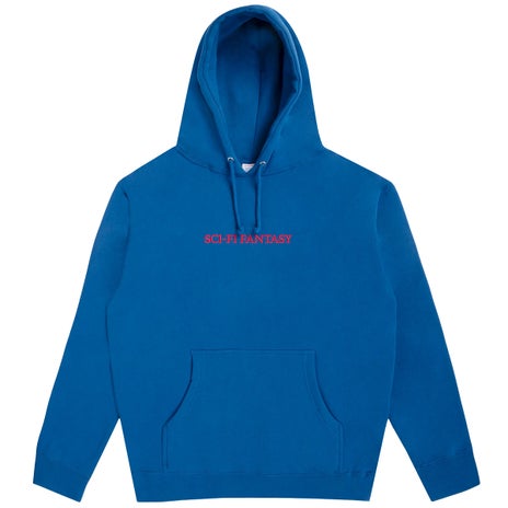Sci-Fi Fantasy Logo Hood in Royal