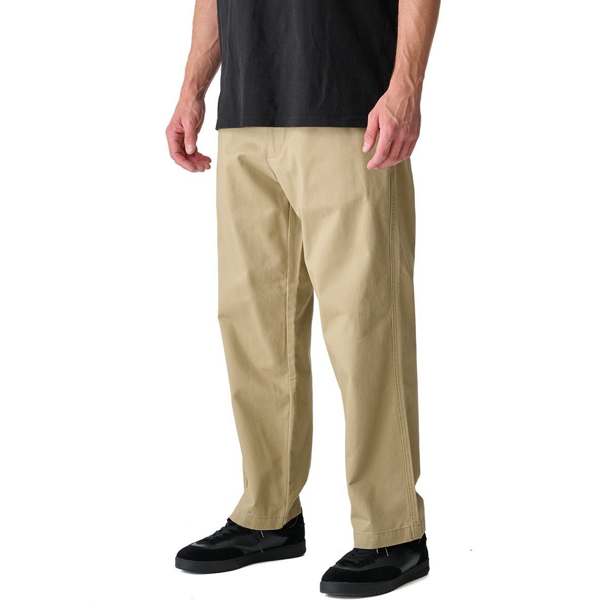S/Double Classic Cut Chino in Khaki | Boardertown