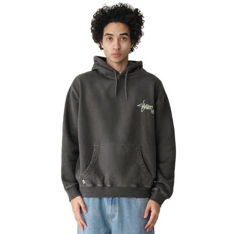 S/Double This Thing Dot Hood in Washed Brown