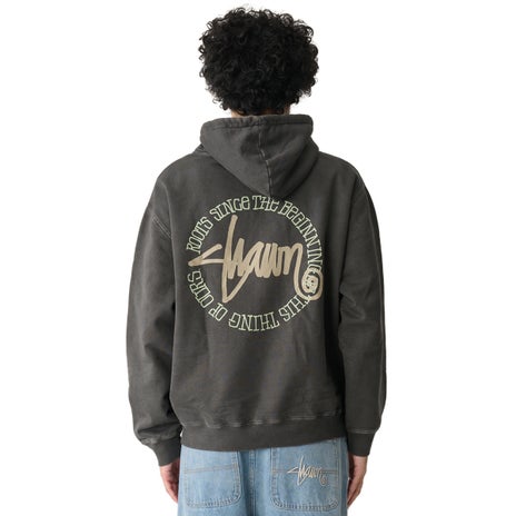 S/Double This Thing Dot Hood in Washed Brown
