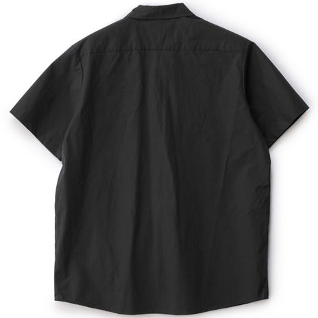 S/Double Work S/S Shirt in Black