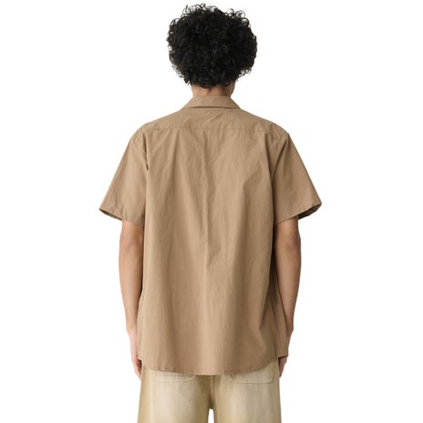 S/Double Work S/S Shirt in Khaki