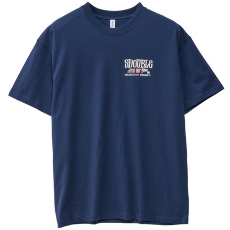 S/Double Workgear Tee in Navy