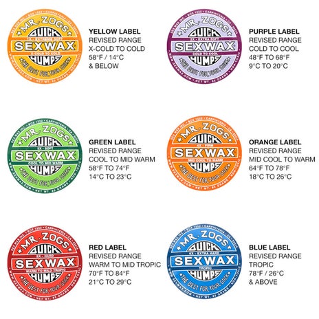 Sexwax Quick Humps 2X Cold/Cool Surf Wax in Purple