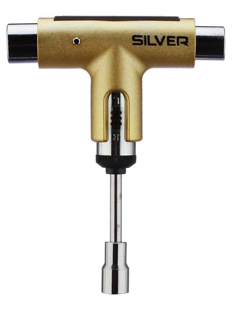 Silver Skate Tool in Metallic Gold Boardertown
