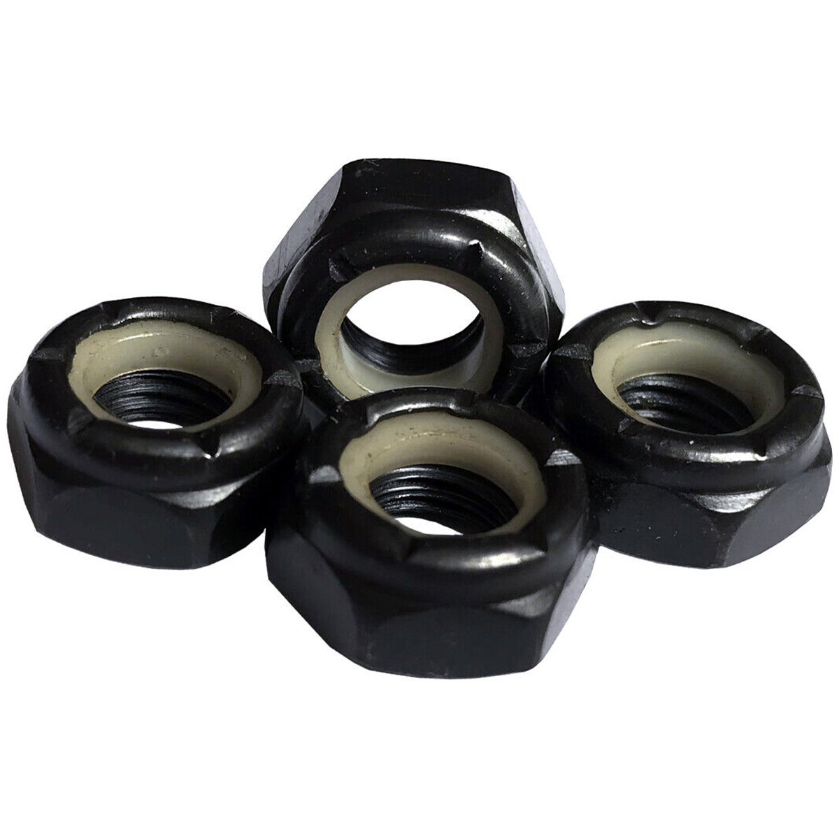 Skateboard Truck Axle Nut Set in Assorted Boardertown
