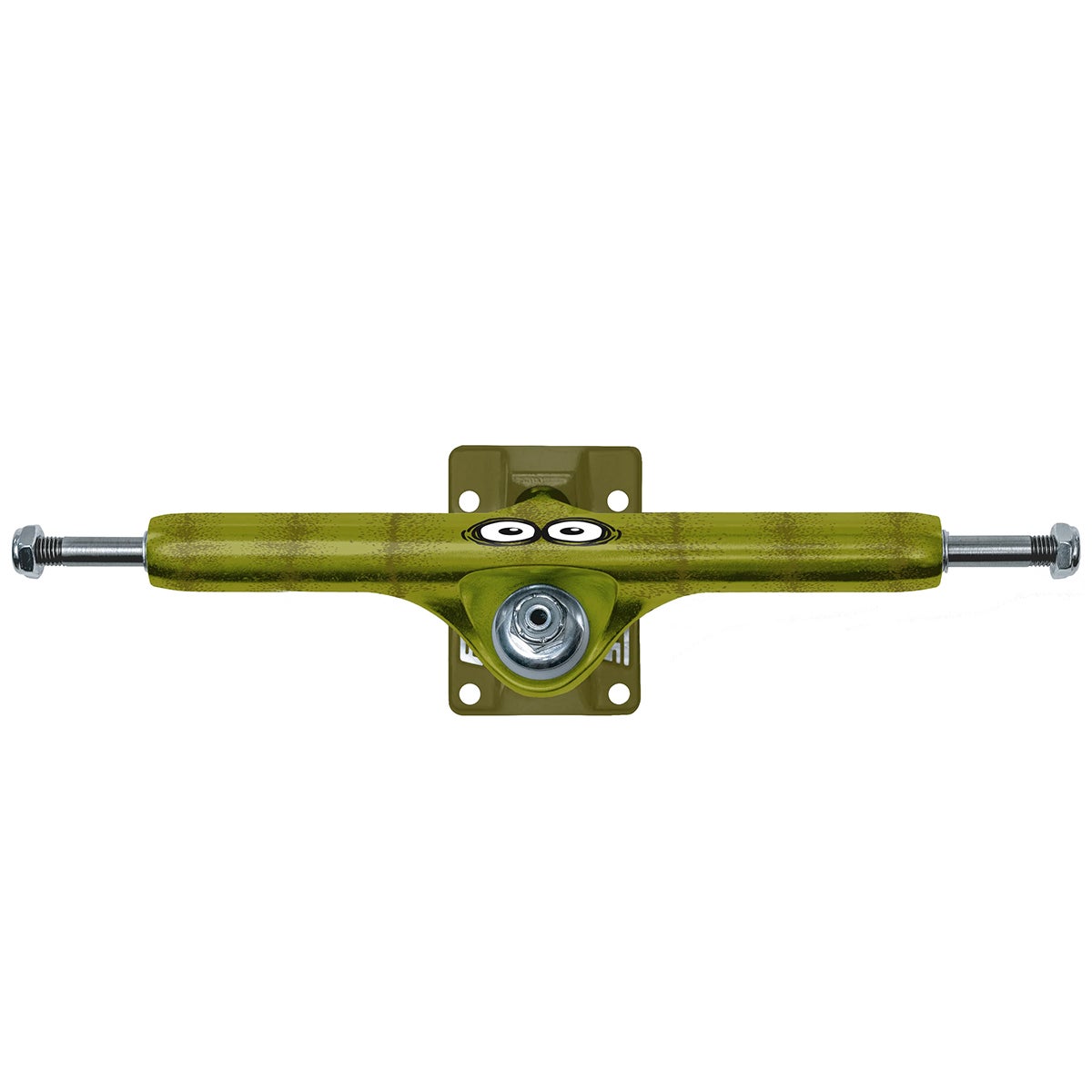 Slappy x Heroin ST1 Hollow Pickle Skateboard Trucks in Pickle