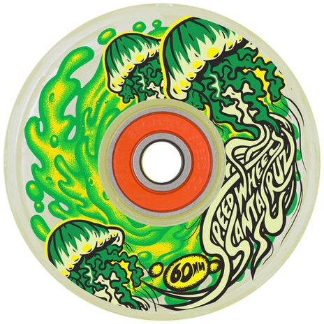 Slime Balls OG Slime Jelly Fish Light Ups 70A Skateboard Wheels in Glow In The Dark