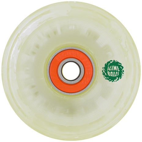 Slime Balls OG Slime Jelly Fish Light Ups 70A Skateboard Wheels in Glow In The Dark