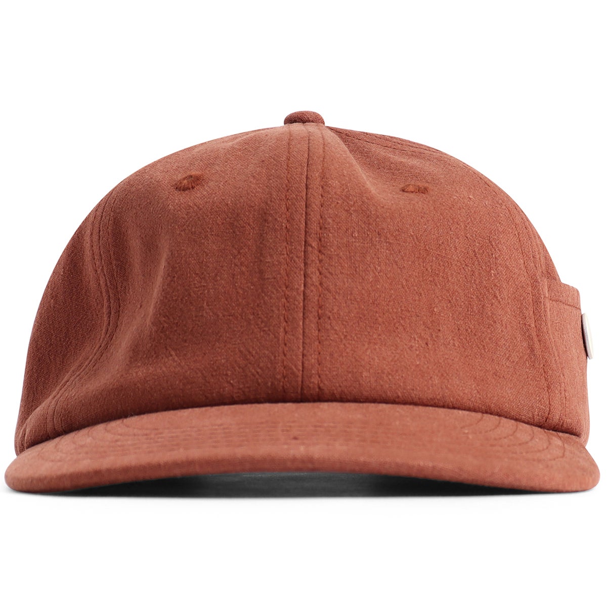 Smile \u0026 Wave Panelled Cap in Brown 