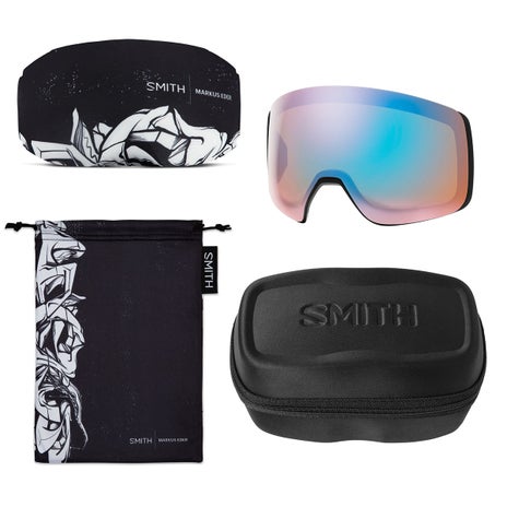 Smith 4D MAG Chromapop Goggles + Spare Lens in AC/Markus Eder/Sun Black