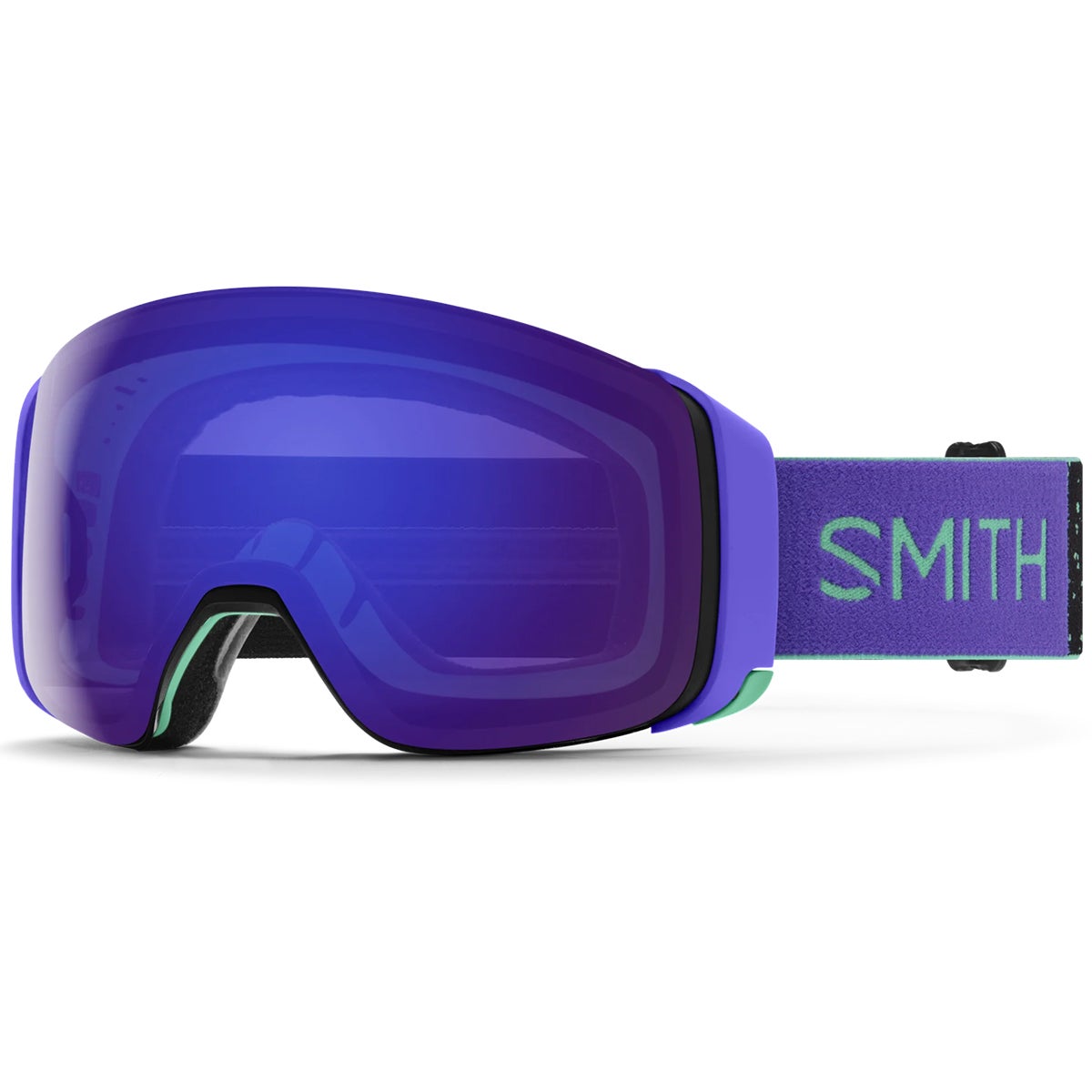Smith 4D MAG Chromapop Low Bridge Goggles + Spare Lens in Emerald