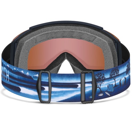 Smith Squad Chromapop Goggles + Spare Lens in AC/Tess Coady/Everyday Rose Gold