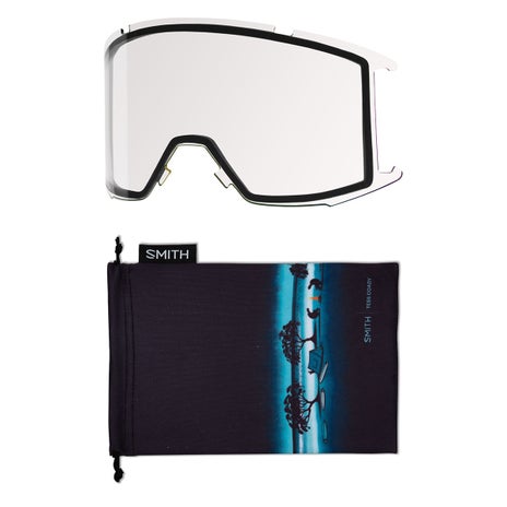 Smith Squad Chromapop Goggles + Spare Lens in AC/Tess Coady/Everyday Rose Gold