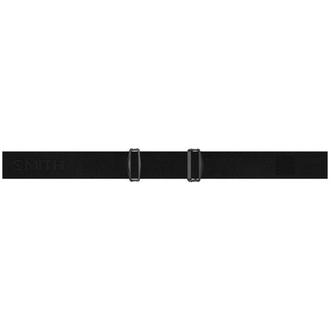 Smith Squad Mag Low Bridge Chromapop Goggles + Spare Lens in Blackout/Sun Black