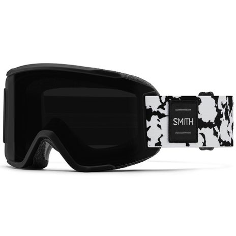 Smith Squad S Chromapop Goggles + Spare Lens in Black Marble/Sun Black