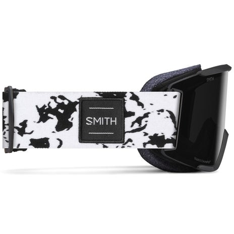 Smith Squad S Chromapop Goggles + Spare Lens in Black Marble/Sun Black