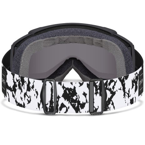 Smith Squad S Chromapop Goggles + Spare Lens in Black Marble/Sun Black