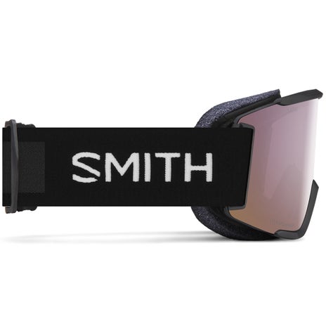 Smith Squad S Chromapop Goggles + Spare Lens in Black/Everyday Rose Gold