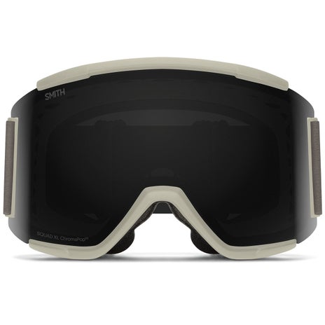 Smith Squad XL Chromapop Goggles + Spare Lens in Chalk/Sun Black
