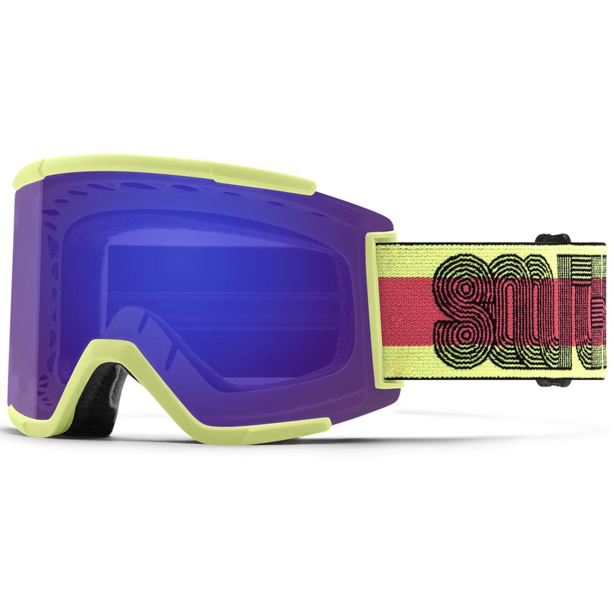 Smith Squad XL Chromapop Low Bridge Goggles + Spare Lens in
