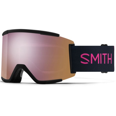 Smith Squad XL Low Bridge Chromapop Goggles + Spare Lens in AC/Scott Stevens/Everyday Rose Gold