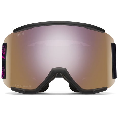Smith Squad XL Low Bridge Chromapop Goggles + Spare Lens in AC/Scott Stevens/Everyday Rose Gold