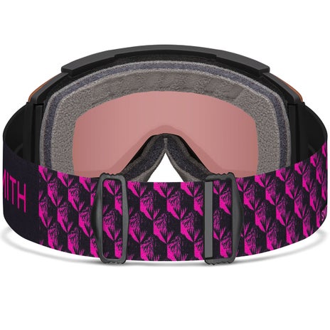 Smith Squad XL Low Bridge Chromapop Goggles + Spare Lens in AC/Scott Stevens/Everyday Rose Gold