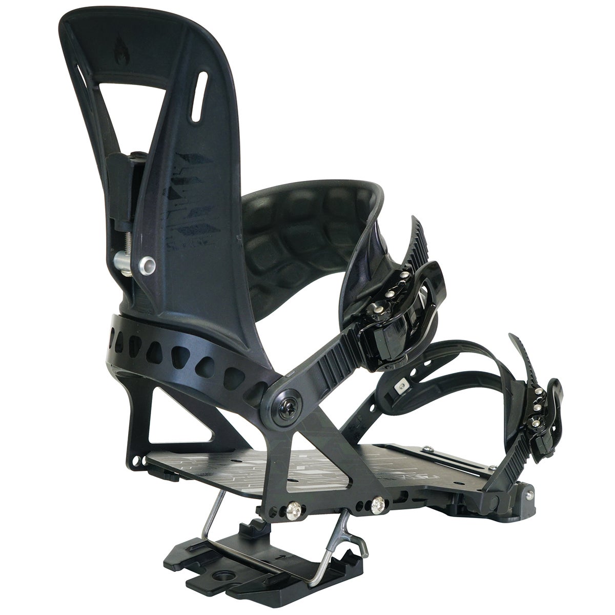 メンズ バートンスノーボード バインディング ヒッチハイカー ブラック