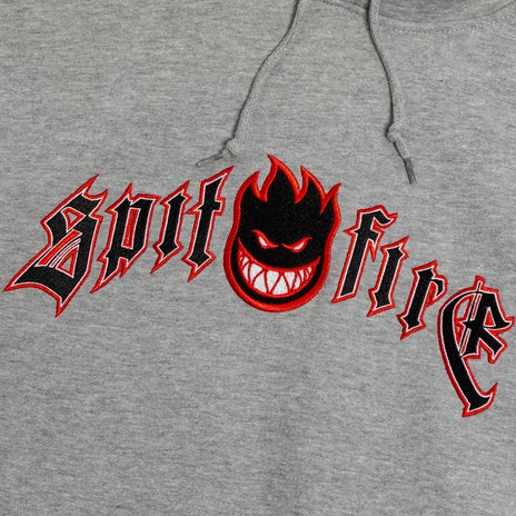 Spitfire Immortal Fire Emblem Hood in Grey Heather