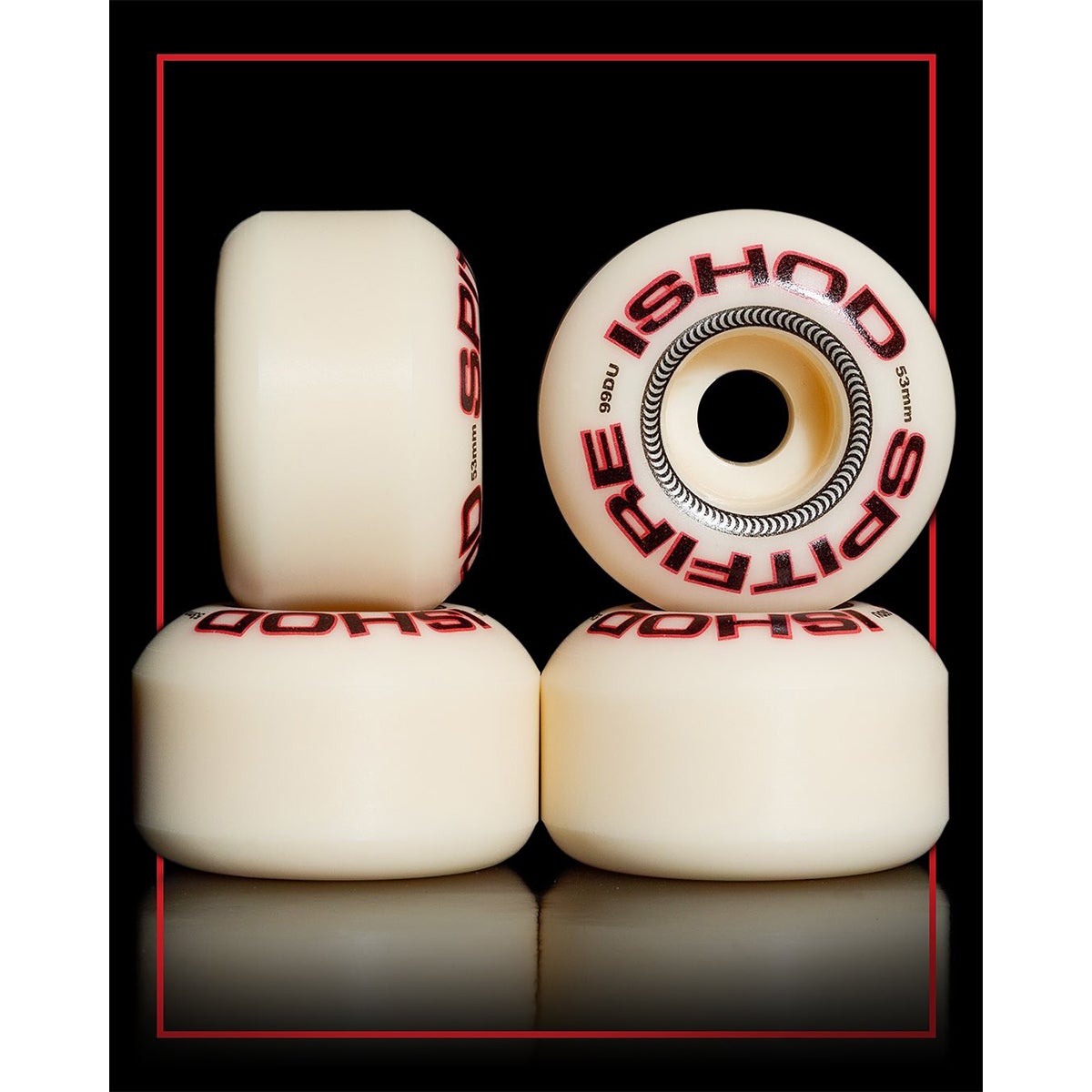 Spitfire Ishod F4 99DU Lock-In Classic Skateboard Wheels in Ishod