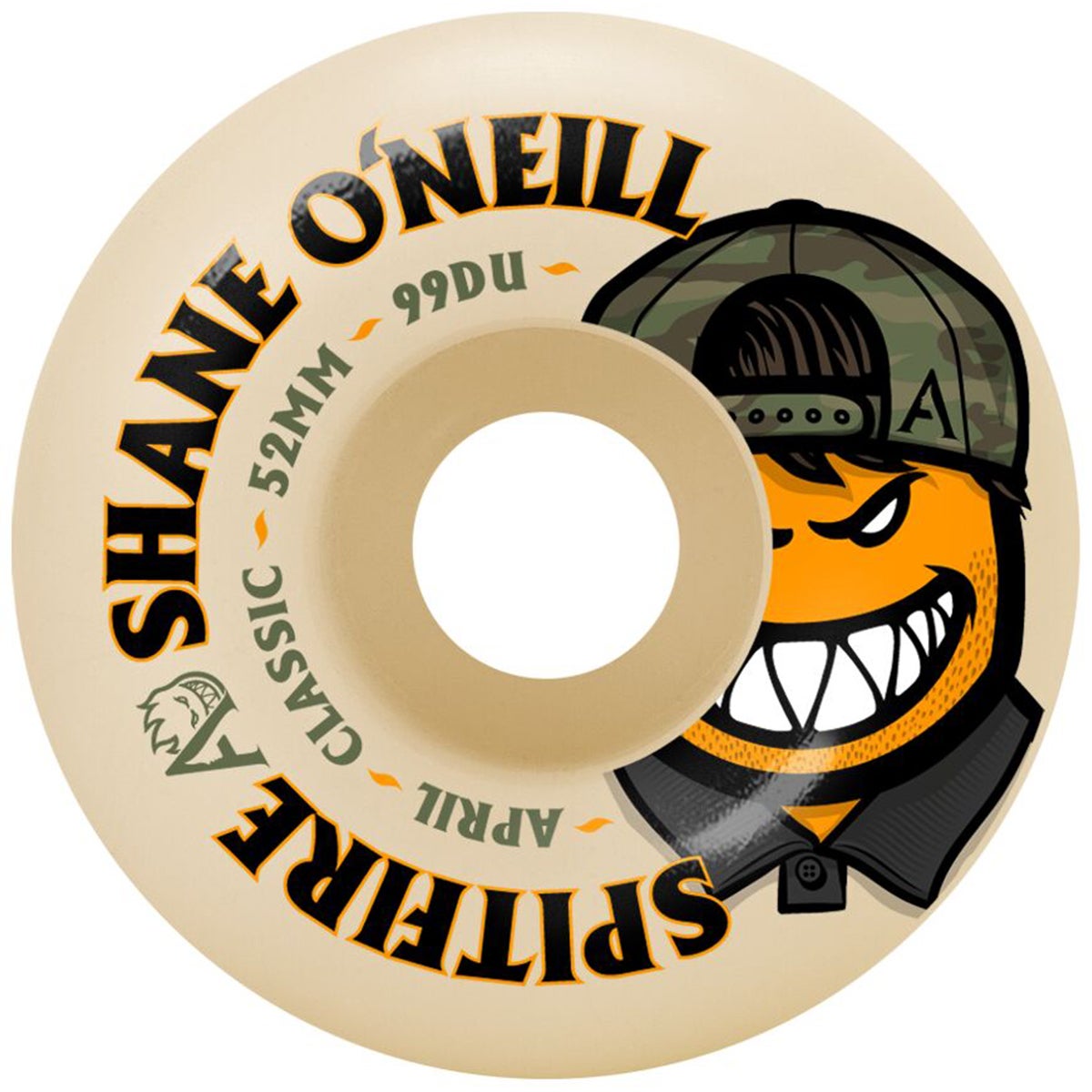 Spitfire X April O'Neill Classic F4 99DU Skateboard Wheels in