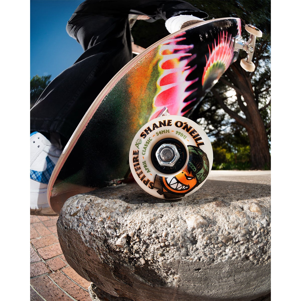 スケートボード　April VENTURE SPITFIRE Spitfire X April O'Neill Classic F4 99DU Skateboard Wheels in