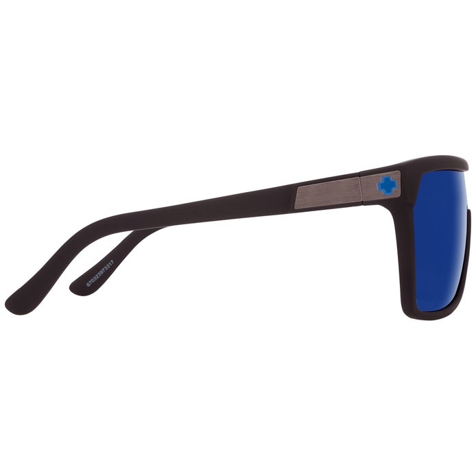 Spy Flynn Sunglasses in Soft Blk/Hp Blu