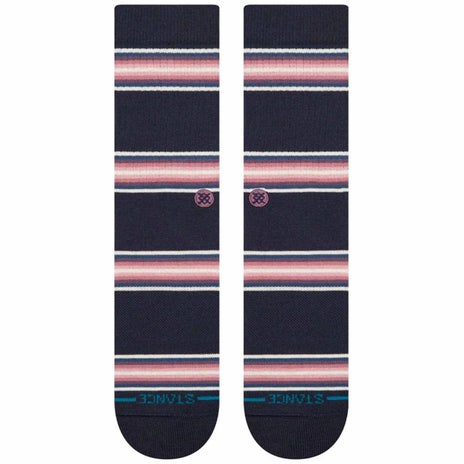 Stance Hill Top Crew Sock in Navy