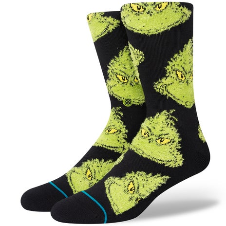 Stance Mean One Sock in Black