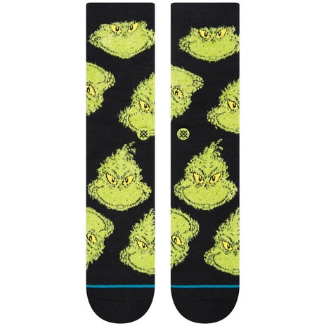 Stance Mean One Sock in Black