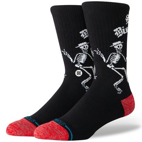 Stance Skelly Dancing Crew Sock in Black