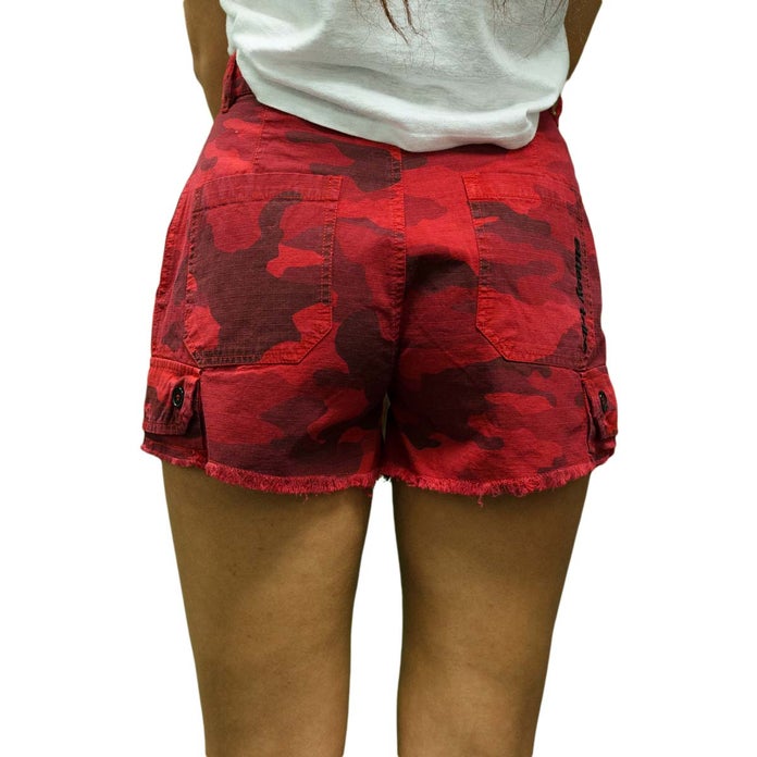 Stussy Camo Short in Red Camo