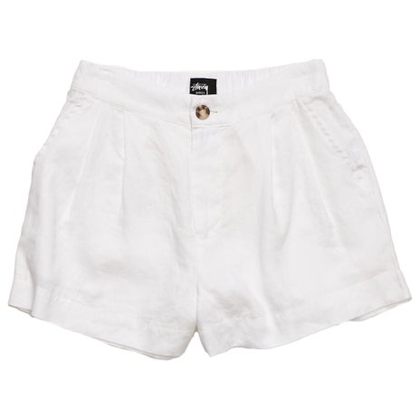 Stussy Germain Linen HW Short in White