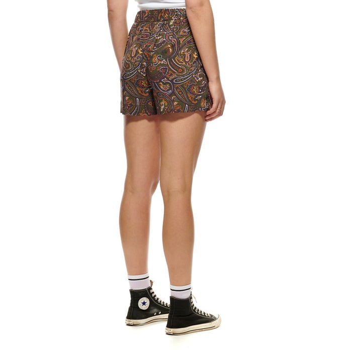Stussy Paisley HW Short in Khaki