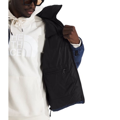 The North Face 1996 Retro Nuptse Jacket in Estate Blue/TNF Black