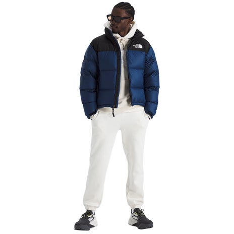 The North Face 1996 Retro Nuptse Jacket in Estate Blue/TNF Black