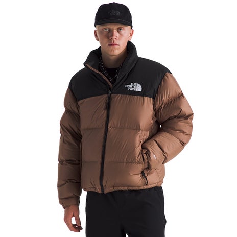 The North Face 1996 Retro Nuptse Jacket in Latte/TNF Black